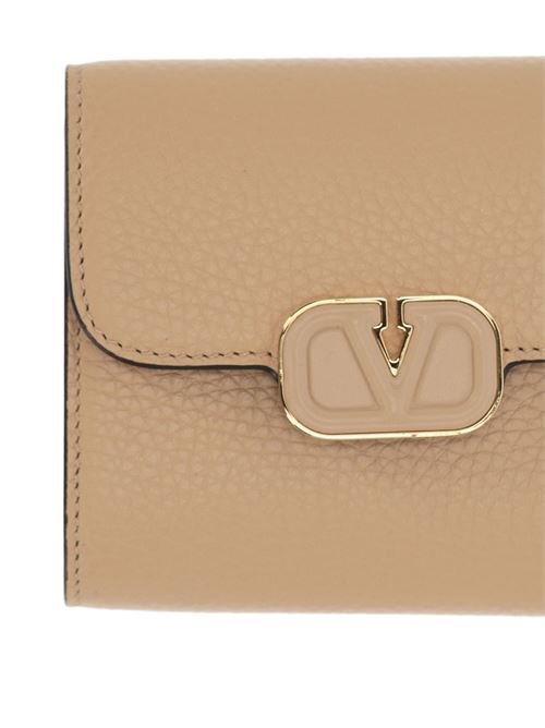 Brown Vlogo wallet . Valentino Garavani | 4W2P0AA6LFNGH9